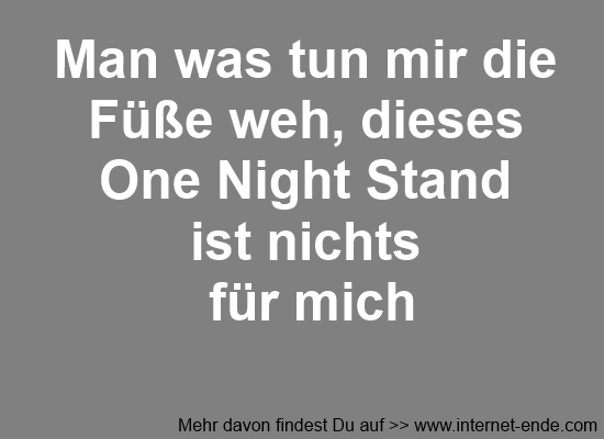 One Night Stand