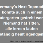 Germany’s Next Topmodel im Kindergarten