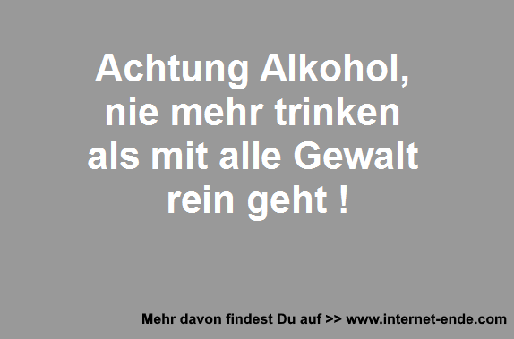 Alkohol Gewalt