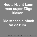 Züge klauen