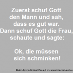 Gott schuf Mann und Frau