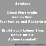 Sbrelona!