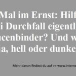 Hilft Saucenbinder bei Durchfall ?