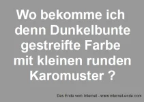 Dunkelbunte Farbe